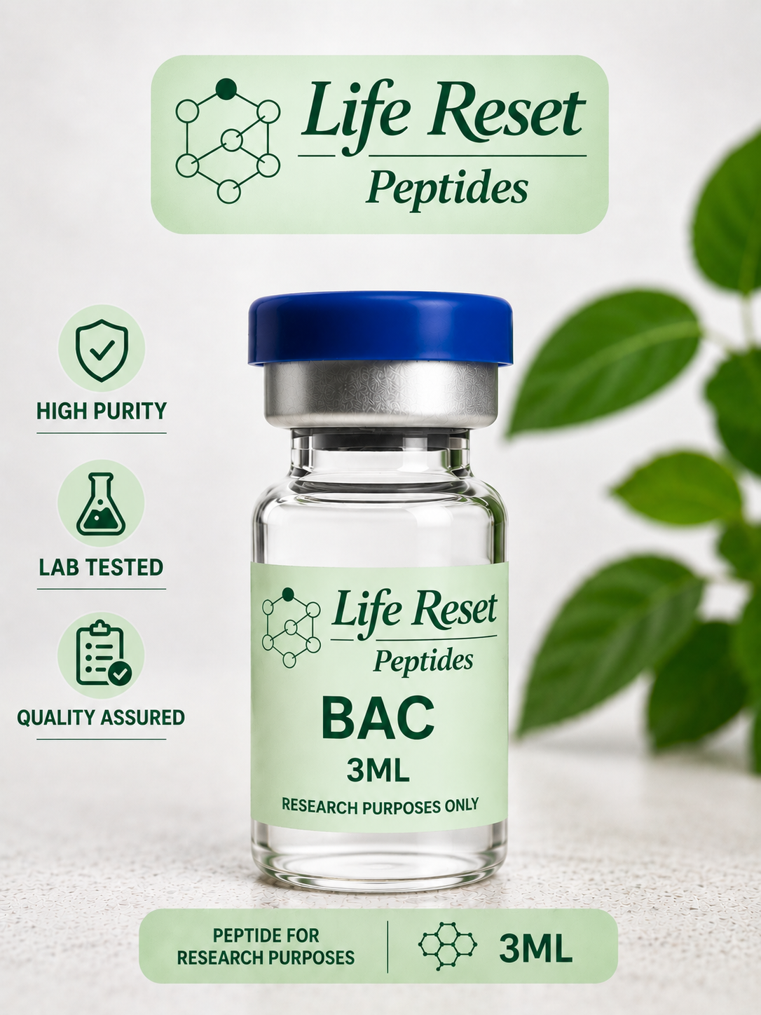 Bac water 3ml